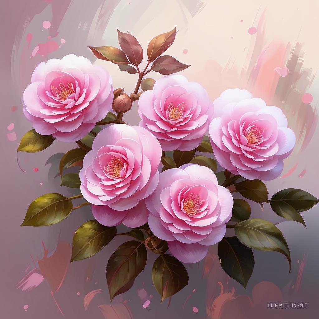 Bunga Camellia yang berwarna cerah dan harum memiliki banyak manfaat kesehatan, termasuk sifat antioksidan dan anti-inflamasi.