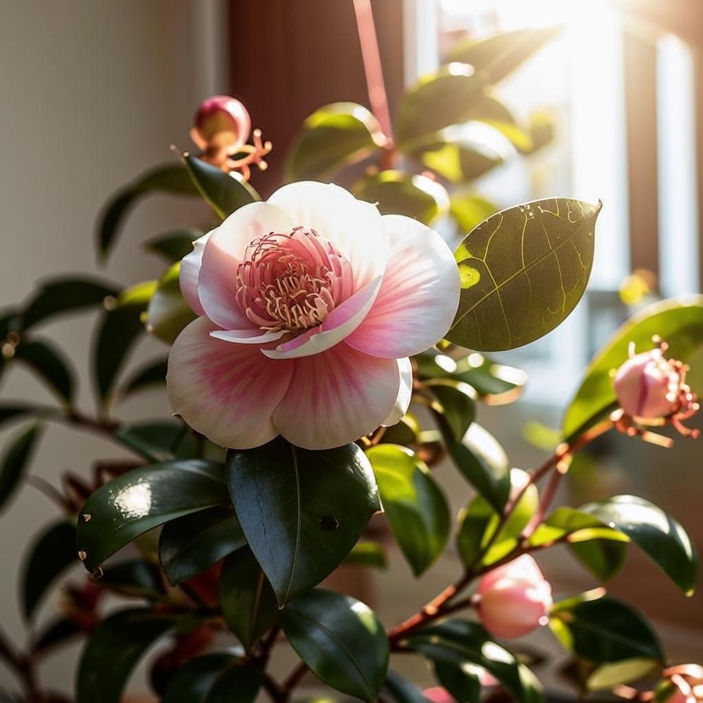 Panduan perawatan langkah demi langkah untuk tanaman camellia yang rimbun dan berbunga banyak